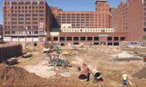 Ponce City Market under construction